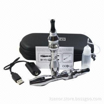 Electronic Cigarette Starter Kit, Made of Stainless Steel Material, 3.7V Working Voltage